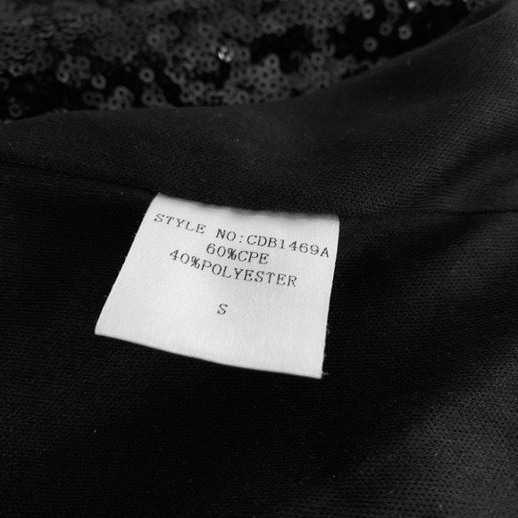 Rehab | Nearly Naked Backless Sequin Midi Dress Black Size S - Picture 15 of 16